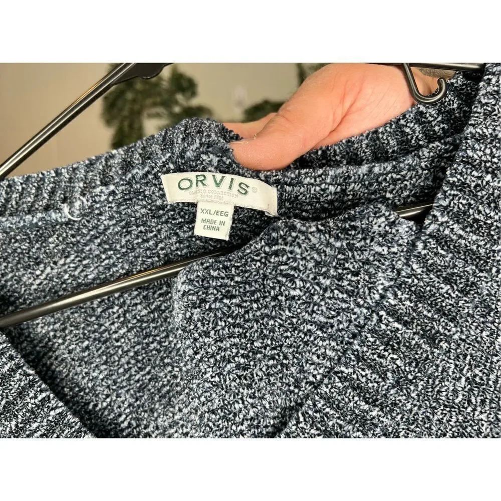 Orvis neck sweater